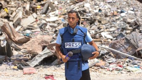 Bande de Gaza : RSF dénonce «l’assassinat revendiqué» du journaliste tué par l’armée israélienne