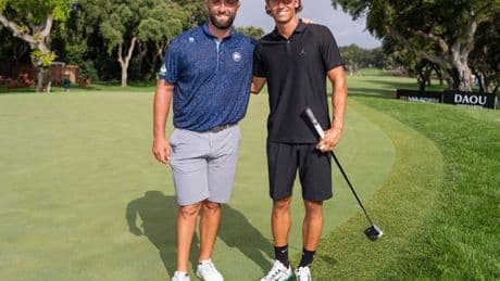 Marcos Llorente alucina con Rahm en Valderrama: «Es una pasada»