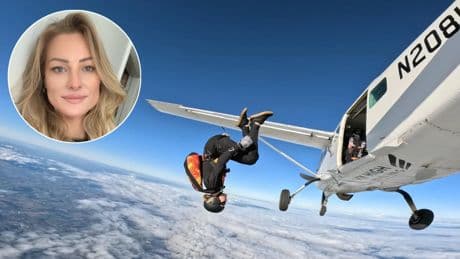 La paracaidista Jade Damarell se suicidó con un salto desde 4.600 metros de altura: horas antes rompió su relación con su pareja