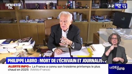 Écrivain, journaliste mais aussi réalisateur... Retour sur la carrière de Philippe Labro