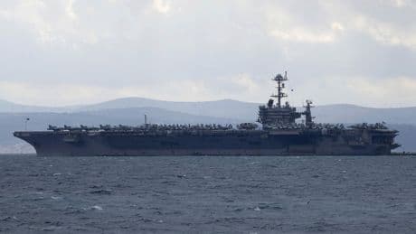 Another fighter jet falls overboard from USS Harry S. Truman; pilots forced to eject while landing
