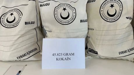 Bulgaristan’a açılan sınır kapısında  50 kilo uyuşturucu yakalandı