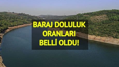 Baraj doluluk oranları belli oldu: İşte 13 Haziran 2025 İstanbul 'İSKİ baraj doluluk oranları'