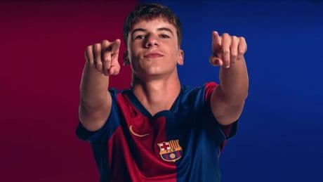 Jofre Torrents: "Mi sueño es debutar en el primer equipo del Barça, el club de mi vida"