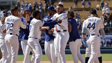 Freddie Freeman's walk-off hit saves the day, lifts Dodgers to win over Twins