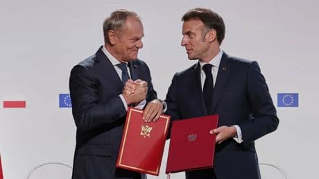 Verteidigung: Frankreich und Polen schließen Verteidigungspakt