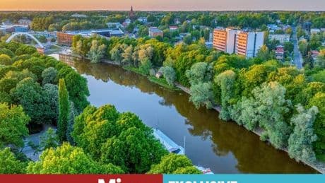Little-known 'river city' filled with curiosities and floating saunas