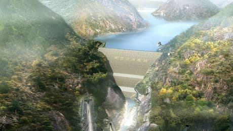 China está construyendo la presa más alta del mundo: "Como un rascacielos de 100 plantas"