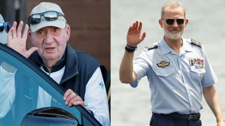 Juan Carlos I y los Reyes arrancarán la semana en Galicia, pero en visitas separadas