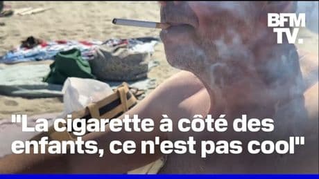 La cigarette interdite sur les plages, dans les parcs et près des écoles à partir du 1er juillet