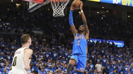 La exuberancia física de los Thunder les mete en la final del Oeste tras triturar a los Nuggets
