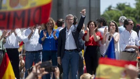Feijóo convoca una manifestación contra el Gobierno de Sánchez el 8 de junio en Madrid