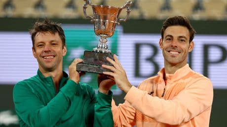 Marcel Granollers se hace grande de la mano de Horacio Zeballos y conquista Roland Garros