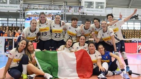 <p style="margin-bottom: 11px;"><span style="font-size: 11pt;"><span style="line-height: 107%;"><span style="font-family: Arial,sans-serif;">Europei Sitting: le azzurre sono campionesse d'Europa!</span></span></span></p>