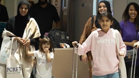 Seriously ill children from Gaza war zone allowed into the UK for treatment for the first time