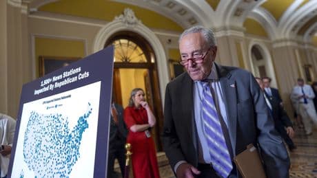 Senate approves cuts to NPR, PBS and foreign aid programs