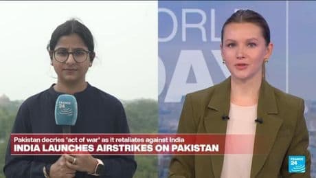 Pakistan decries ‘act of war’ as it retaliates against India