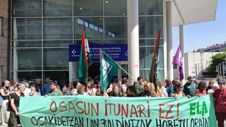 ELA afirma que «el Pacto de Salud intenta maquillar los problemas de Osakidetza»