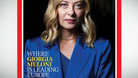 Meloni sulla copertina del "Time": figura centrale dell'establishment europeo