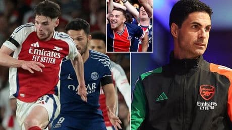 Declan Rice feels Arsenal are on the brink of a gold rush ahead of PSG clash but the final step - winning a trophy - is often the hardest, writes OLIVER HOLT