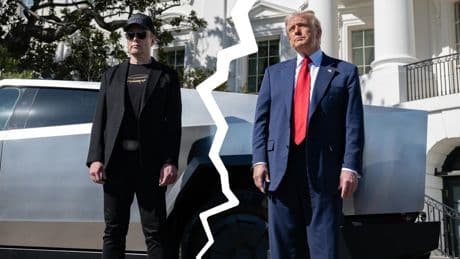 Guerra abierta entre Musk y Trump: la pelea entre “gigantes” hace que Tesla se desplome en bolsa y pierda 100.000 millones en unas horas