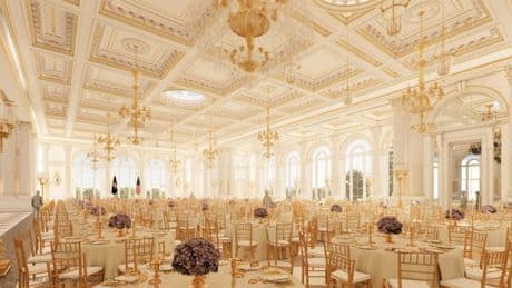 White House reveals £151,000,000 plans for a new ballroom