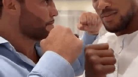 Anthony Joshua faces off with ex-champ who survived assassination attempt as Eddie Hearn opens up on new two-fight deal