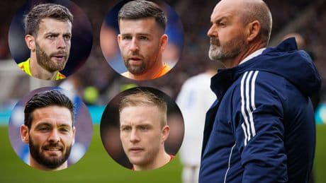 Steve Clarke laments costly keeper 'oversight' and begins 'Scottish grannies' search