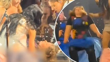 Katy Perry onderbreekt concert als fan flauwvalt op het podium