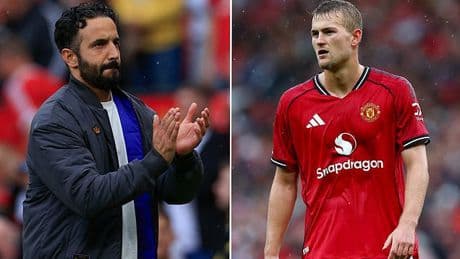 Matthijs de Ligt reveals Man United dressing room's stance on Ruben Amorim after Grimsby humiliation