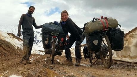 Seit 2 Jahren unterwegs - Deutsches Paar fährt mit dem Fahrrad um die Welt