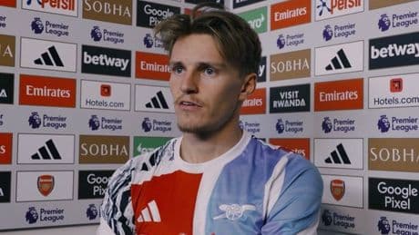 Martin Odegaard points finger at Arsenal team-mates with two-word blast