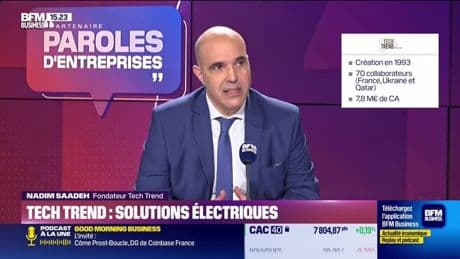 Nadim Saadeh (Tech Trend) : Tech Trend, solutions électriques - 07/06