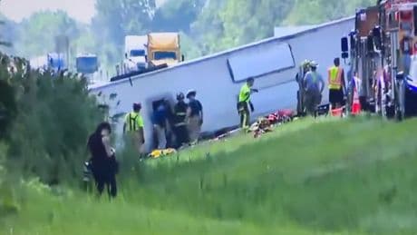 Doden door ongeval met passagiersbus in New York