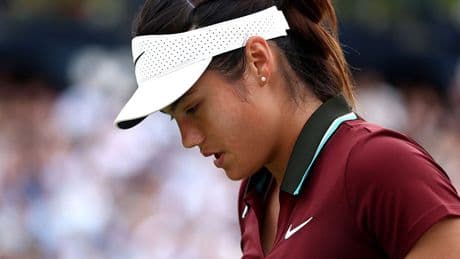 Emma Raducanu taught key lesson by disruptive Qinwen Zheng in Queen’s defeat