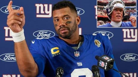 Russell Wilson finally responds to calls for him to be benched by the Giants after Commanders shocker