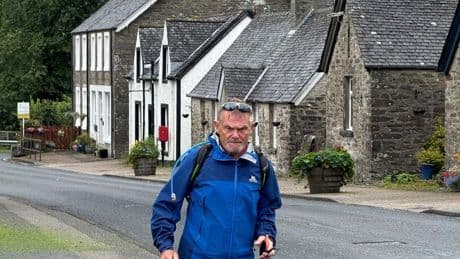 Retired banker running 200 marathons in 200 days reaches Wales