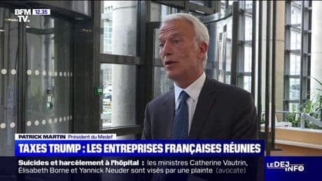 Entreprises françaises réunies à Bercy face aux taxes: le patron du Medef parle d'une "discussion ouverte et confiante"