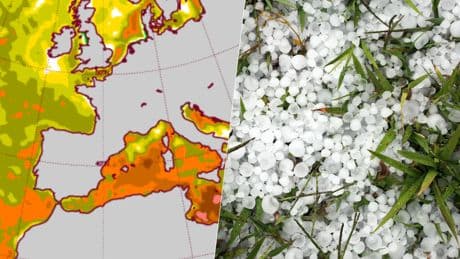 Las aguas del Mediterráneo están tan calientes que España va a sufrir de nuevo las consecuencias: más granizo