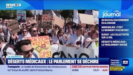 Désert médicaux : le parlement se déchire