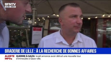 Braderie de Lille: "À 11h30, on était déjà complet", les restaurateurs profitent de l'effervescence