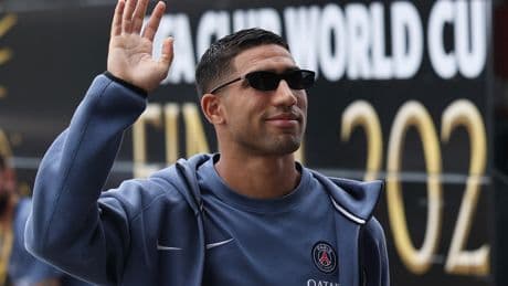 Un procès pour viol requis contre le footballeur du PSG Achraf Hakimi