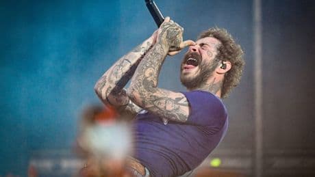 Berlin: Roland Kaiser posiert mit Post Malone – Konzert in der Wuhlheide