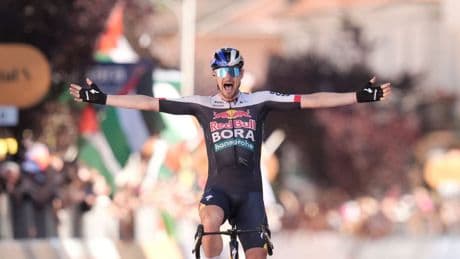 Radsport: Solo-Triumph für Denz beim Giro - "Der emotionalste Sieg"