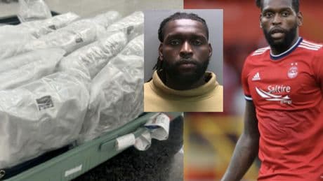Ex-Aberdeen player Jay Emmanuel-Thomas jailed for £600k drugs smuggling plot