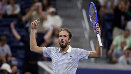 US Open: Nach Ausraster: 42.500 US-Dollar Geldstrafe für Medwedew