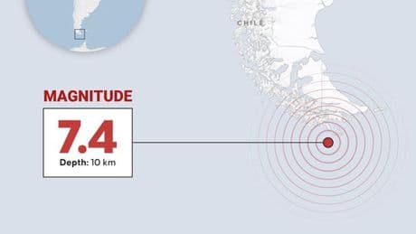 Argentina earthquake LIVE: Chile issued with Tsunami warning after huge 7.5-mag tremor