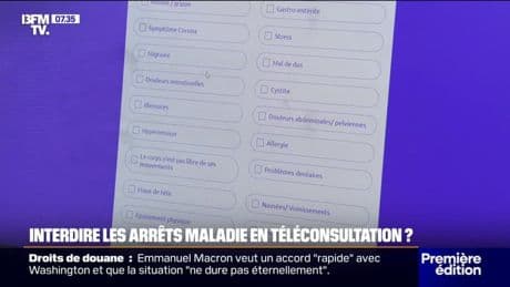 Le gouvernement envisage de mettre fin aux arrêts maladie par téléconsultation