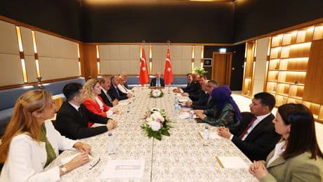 Cumhurbaşkanı Erdoğan, Kültür Sanat Politikaları Kurulu ile görüştü