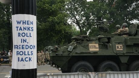 Military parade and No Kings protests: a split-screen of a divided America